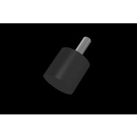 Gummi-Metall-Puffer zylindrisch Typ D D20xH20mm M6x18 NR57 von elko