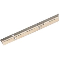P&G Stangenscharnier B 32mm,L 3500mm Stahl messingfarben von Pickhardt & Gerlach