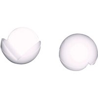 Türpuffer Eckbumms, Durchmesser 25mm, transparent von HANSI-Siebert