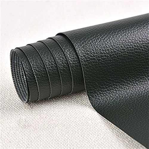 1 Stück Leder Reparatur Set Patch KitSelbstklebende PU Leder Reparatur Tape Patch Erste Hilfe für Sofa Auto Sitz Möbel Jacken Handtasche dunkelgrün 2 20 x 30 cm von E-ALLDIR