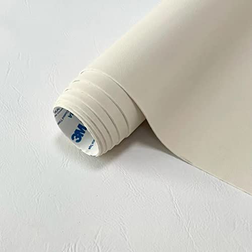 Leder Reparatur Patch, 50 X 120 CM Kunstleder Selbstklebend, Leder Patch Kit Selbstklebende Lederflicken für Sofas, Autositze, Handtaschen, Möbel, Jacken PM-cremefarben von E-ALLDIR