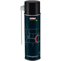 E-COLL PU-Montageschaum ECO 500ml kennzeichnungsfrei von E-COLL