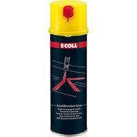 E-coll - Baustellenmarkier-Spray 500ml Spraydose leuchtgelb von E-COLL