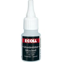 E-coll - Sekundenkleber 20g blitzschnell von E-COLL