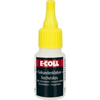 E-coll - Sekundenkleber 20g hochviskos von E-COLL