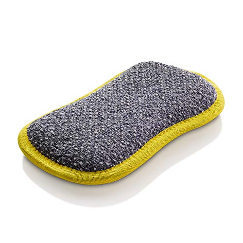 e-cloth Abwaschpad, Polyester, Gelb & Grau, 1 Packung von e-cloth