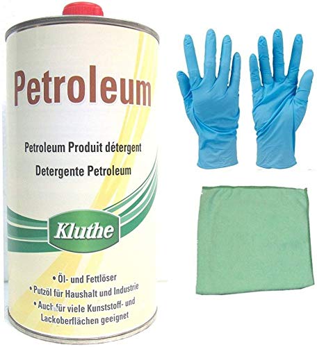 Kluthe Petroleum inkl. Microfasertuch zum Auftragen von E-Com24 (3 Liter) von Bindulin