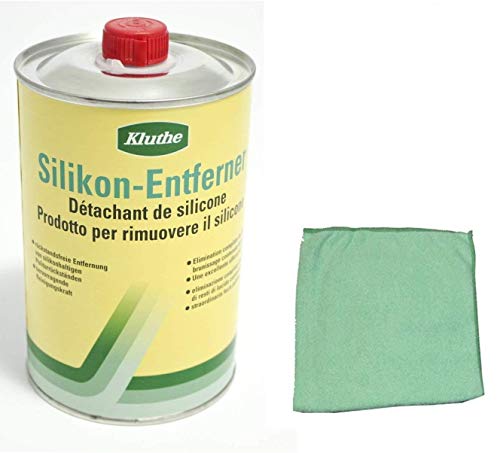 Kluthe Silikonentferner inkl. Microfasertuch von E-Com24 (1 Liter) von Bindulin