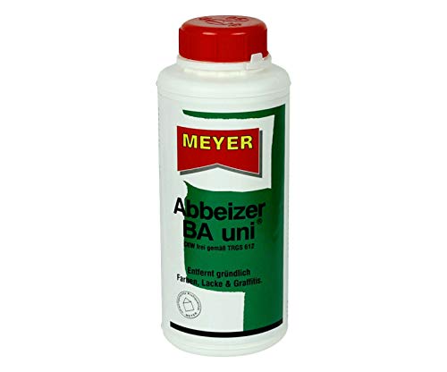 Bindulin E-Com24 wasseremulgierbares Abbeizmittel 0,75 Liter, 750 Milliliter, biologisch abbaubar, Lackentferner Farbentferner Entlacker Abbeizer GEL inkl. Pinsel (Abbeizer BA Uni) von Bindulin