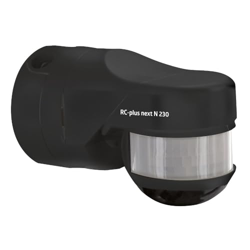 Bewegungsmelder RC-Plus Next N 230 mit 230° Erfassungsbereich und Einbruchschutz - Update-Version (schwarz) von E-G-B