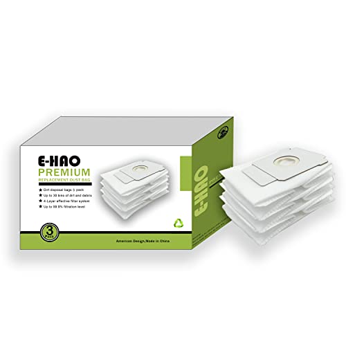 E-HAO 3 Staubsaugerbeutel kompatibel mit iRobot Roomba - i & s & j Serie, Ersatz-Staubbeutel für iRobot Roomba j5+/j6+/j7+/j8+/i1+/i2+/i3+/i4+/i5+/i6+/i7+/i8+/s9+ automatische Schmutzentsorgungsbeutel E-HAO 3 Staubsaugerbeutel kompatibel mit iRobot Roomba - i & s & j Serie, Ersatz-Staubbeutel für iRobot Roomba j5+/j6+/j7+/j8+/i1+/i2+/i3+/i4+/i5+/i6+/i7+/i8+/s9+ automatische Schmutzentsorgungsbeutel von E-HAO