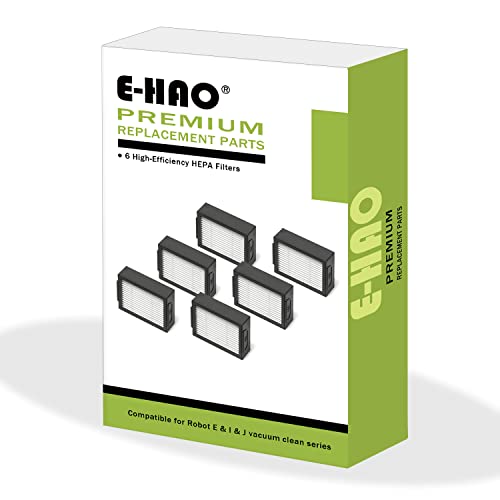 E-HAO 6 Vakuum HEPA Filter Ersatzteile für iRobot Roomba i, j und e Serien, Vakuumfilter Zubehörteile für i1+/i2+/i3+/i4+/i5+/i6+/i7+/i8+/j5+/j6+/j7+/j8+/j9+/e5/e6 E-HAO 6 Vakuum HEPA Filter Ersatzteile für iRobot Roomba i, j und e Serien, Vakuumfilter Zubehörteile für i1+/i2+/i3+/i4+/i5+/i6+/i7+/i8+/j5+/j6+/j7+/j8+/j9+/e5/e6 von E-HAO