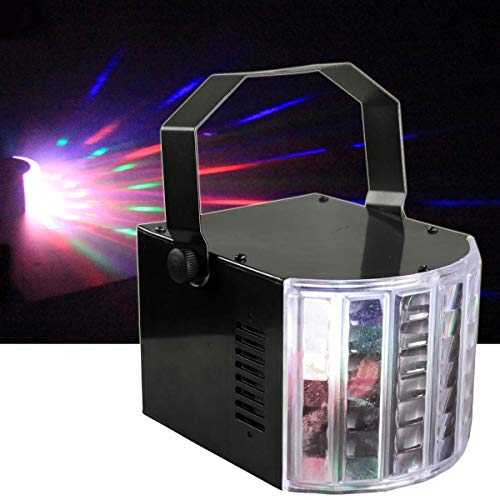 E-Lektron Kinta-8W USB LED Derby Flower Effekt DJ Party Disco Lichteffekt RGBW Strahler Bühnenbeleuchtung… von E-Lektron