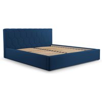 Polsterbett mit Bettkasten boxspring bett 02 - 140x200 - Marine (trinity 31) von E-MEUBLES