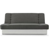 Sofa mit Schlaffunktion und Bettkasten, Kippsofa Klappsofa Schlafsofa Clic-Clack Couch für Wohnzimmer Federkern Sofagarnitur Polstersofa - cyprus von E-MEUBLES
