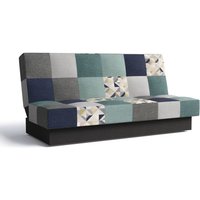Sofa mit Schlaffunktion und Bettkasten Couch für Wohnzimmer, Polstersofa Wohnlandschaft mit Bettfunktion, Sofagarnitur - Schlafsofa - cyprus von E-MEUBLES
