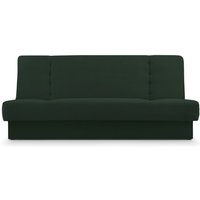 E-meubles - Sofa mit Schlaffunktion und Bettkasten Klappsofa Schlafsofa Clic-Clack Couch für Wohnzimmer Federkern Sofagarnitur Polstersofa Cordstoff von E-MEUBLES
