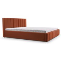Polsterbett Bett mit Kopfstütze, Rahmenbettgestell, Bettkasten und Lattenrost Doppelbett Gepolsterter Kopfteil Samststoff Stauraumbett bett 01 Polsterbett Bett mit Kopfstütze, Rahmenbettgestell, Bettkasten und Lattenrost Doppelbett Gepolsterter Kopfteil Samststoff Stauraumbett bett 01 von E-MEUBLES