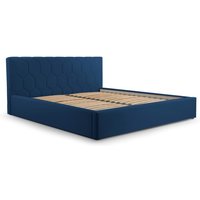 Polsterbett Bett mit Kopfstütze, Rahmenbettgestell, Bettkasten und Lattenrost Doppelbett Gepolsterter Kopfteil Samststoff Stauraumbett bett 02 Polsterbett Bett mit Kopfstütze, Rahmenbettgestell, Bettkasten und Lattenrost Doppelbett Gepolsterter Kopfteil Samststoff Stauraumbett bett 02 von E-MEUBLES