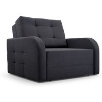 Schlafsessel Sofa Sessel Jugendsofa Schlafsofa 1-Sitzer Gästebett mit Schlaffunktion und Bettkasten (BxHxT): 101x90x100 cm - Kindersofa Porto 80 – von E-MEUBLES