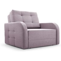Schlafsessel Sofa Sessel Jugendsofa Schlafsofa 1-Sitzer Gästebett mit Schlaffunktion und Bettkasten (BxHxT): 101x90x100 cm - Kindersofa Porto 80 – von E-MEUBLES