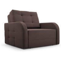 Schlafsessel Sofa Sessel Jugendsofa Schlafsofa 1-Sitzer Gästebett mit Schlaffunktion und Bettkasten (BxHxT): 101x90x100 cm - Kindersofa Porto 80 – von E-MEUBLES