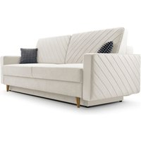 Sofa aus Samtstoff mit Schlaffunktion und Bettkasten Couch für Wohnzimmer Schlafsofa Sofagarnitur Polstersofa Wohnlandschaft mit Bettfunktion Velours Sofa aus Samtstoff mit Schlaffunktion und Bettkasten Couch für Wohnzimmer Schlafsofa Sofagarnitur Polstersofa Wohnlandschaft mit Bettfunktion Velours von E-MEUBLES