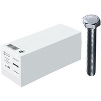 Maschinenschrauben din 933 8.8 M8x25 verz. von E-NORMPRO