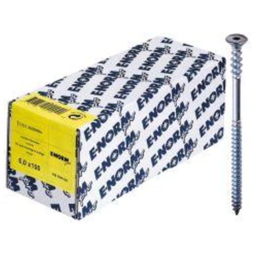 E-NORMpro Justierschraube galZn 6,0x 80 (Inh. 100 Stück) von E-Norm Pro