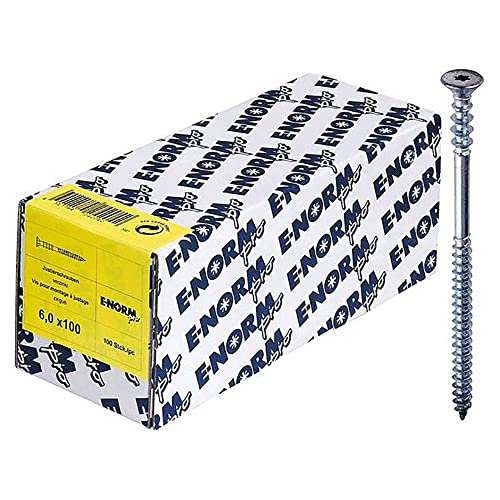 E-NORMpro Justierschraube galZn 6,0x160 (Inh. 50 Stück) von E-Norm Pro