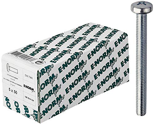 Linsenschraube DIN 7985 m 3x6 zn kp e-Normpro von E-Norm Pro