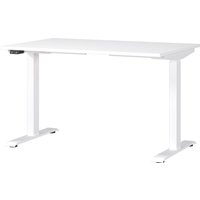 E-Serie E-Schreibtisch 120x80 E-SYSTEM, Holznachbildung von E-Serie