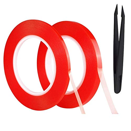 E-Soul 2 mm und 3 mm doppelseitiges Acryl stark klebendes Montageband Telefonklebeband LCD-Bildschirmklebeband für Handy, iPad, Tablets, Laptops, Kamera E-Soul 2 mm und 3 mm doppelseitiges Acryl stark klebendes Montageband Telefonklebeband LCD-Bildschirmklebeband für Handy, iPad, Tablets, Laptops, Kamera von E-Soul