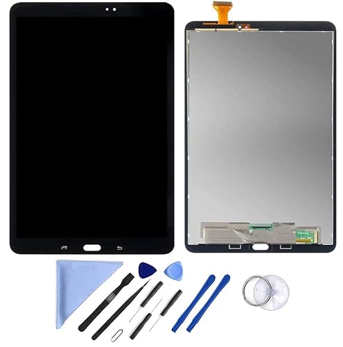 LCD Display kompatibel mit Samsung Galaxy Tab A 10.1 2016 SM-T580 T585 T587 Display Touchscreen Bildschirm Digitizer Assembly(Schwarz) von E-Soul