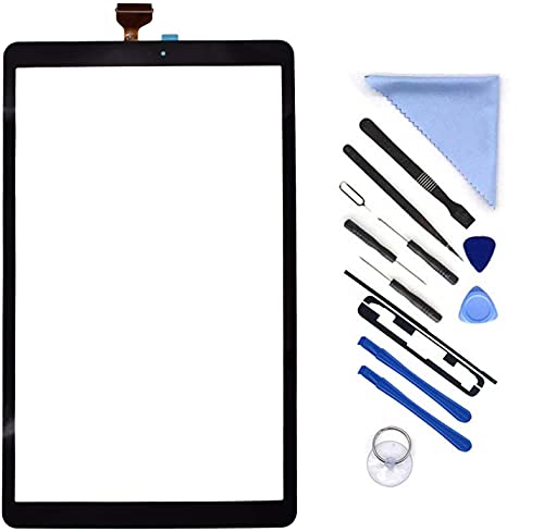 Touchscreen Digitizer Ersatz für Samsung Galaxy Tab A 10.5 SM-T590 2018 SM-T590 T595 Ersatzbildschirm (Wi-Fi) (LCD Nicht enthalten) (Schwarz) von E-Soul
