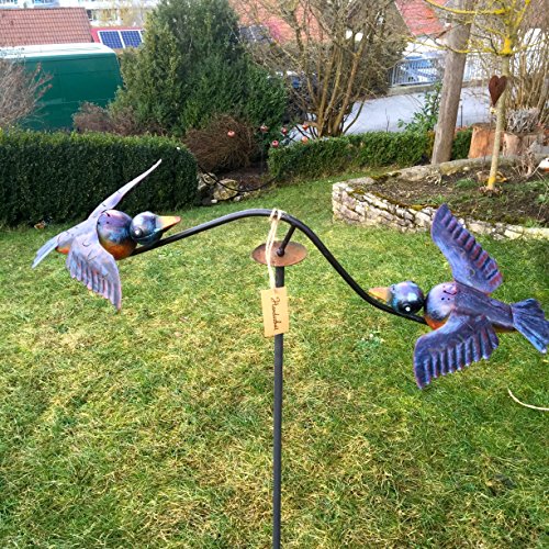 Windspiel Vögel Corso ArtFerro 120 cm von E-X