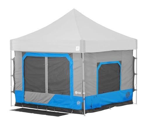 E-Z UP Unisex-Erwachsene Camping Cube 6.4 Campingzelt, Splash, 6 Person von E-Z UP