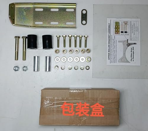 13-04387 für Peterbilt 379 oberes Rollenhalter-Set mit Rollen und Hardware – für Peterbilt 379 Haube und Tür, ersetzt 13-04391 13-04667 13-04403, Fahrer-/Beifahrerseite, langlebiger verzinkter Stahl 13-04387 für Peterbilt 379 oberes Rollenhalter-Set mit Rollen und Hardware – für Peterbilt 379 Haube und Tür, ersetzt 13-04391 13-04667 13-04403, Fahrer-/Beifahrerseite, langlebiger verzinkter Stahl von E-cowlboy