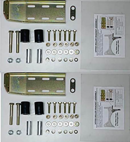 2er-Pack 13-04387 Oberrollenhalterungs-Set, kompatibel mit Peterbilt 379 Motorhaube oder Tür, passend für Fahrer- und Beifahrerseite, inklusive Rollen und kompletter Hardware, Ersatz 13-04387 13-04391 2er-Pack 13-04387 Oberrollenhalterungs-Set, kompatibel mit Peterbilt 379 Motorhaube oder Tür, passend für Fahrer- und Beifahrerseite, inklusive Rollen und kompletter Hardware, Ersatz 13-04387 13-04391 von E-cowlboy