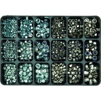 Montagekoffer 53 Muttern Mix zn/Edelstahl Montagekoffer 53 Muttern Mix zn/Edelstahl von E-normpro