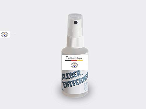 Klebstoff RestEntferner (50 ml) schnelle, rückstandslose Entfernung von Klebstoffresten - Etiketten, Folien, Aufklebern Profi Kleberesteentferner, Kleberentferner, Entfernt Kleber und Klebereste von E&R