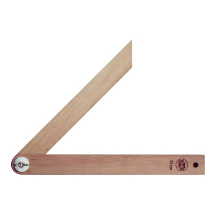 B-Ware Ece Schmiege Schienen L Anreißschiene 350mm Weißbuche Flügelmutter von E.C.E