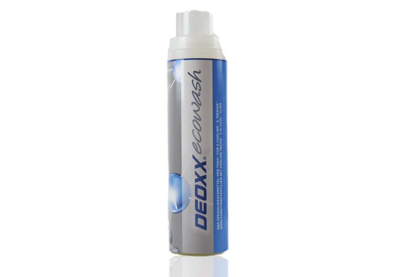 E.COOLINE Deoxx EcoWash - für Kühlkleidung von E.Cooline und SlimCOOL Spezialwaschmittel (Sehr ergiebig: eine Flasche reicht für ca. 10 Waschgänge (250 ml) von E.COOLINE