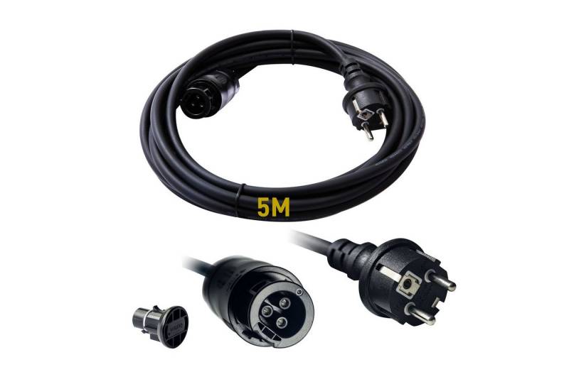 E.For.U Solaranlage Wechselrichter Betteri BC01 Kabel mit VDE Zertifikat, (Balkonkraftwerk Kabel 3 polig, mit Betteri BC01 Buchse(IP68), für Mikrowechselrichter von E.For.U