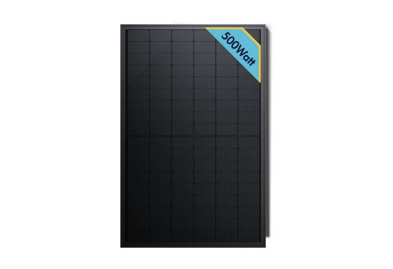SolarMars Solarmodul 450/500/900/1000Bifazial Glas Solarpanel für Balkonkraftwerke, (PV Modul, 1-St) von SolarMars