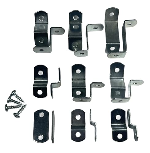 Leinwand-Clips für Bilderrahmenschrauben im Lieferumfang enthalten, 15 Stück pro Packung (wählen Sie Ihre versetzte Größe) von E.H.C. (Starter-Set mit allen 9 Offsets 0-3,8 cm) von E.H.C.