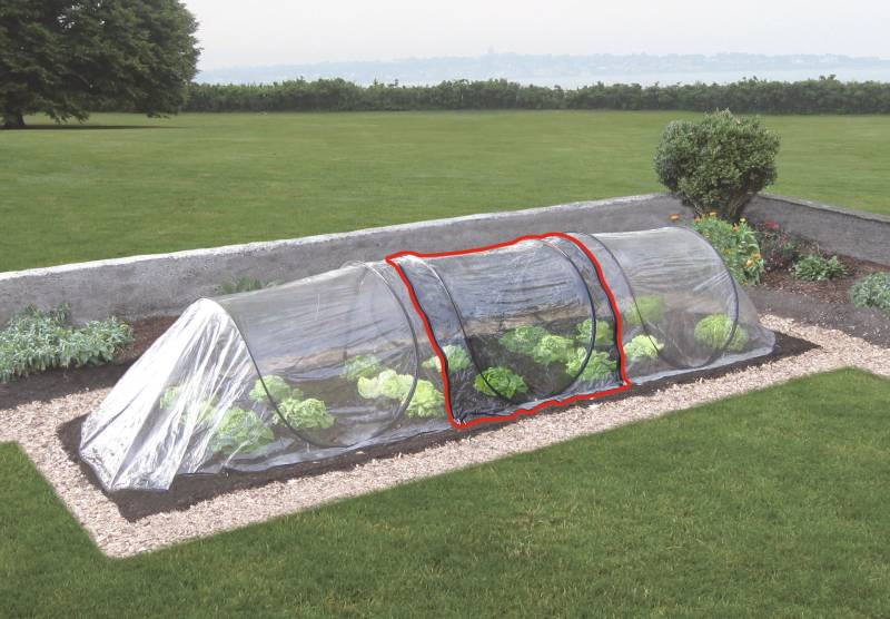 Frühbeettunnel-Verlängerung von E.P.H. Schmidt