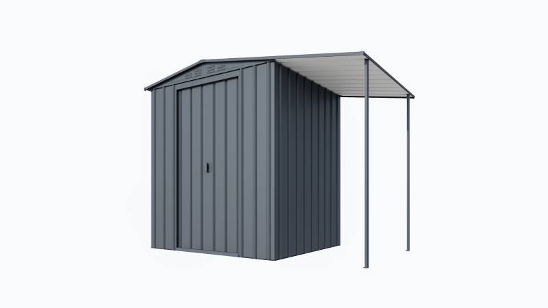 Gartenmanager Dream 65, anthrazit, inkl. Schleppdach von E.P.H. Schmidt