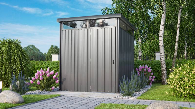 Gerätehaus Rheinfelden, anthrazit matt Gerätehaus Rheinfelden, anthrazit matt von E.P.H. Schmidt