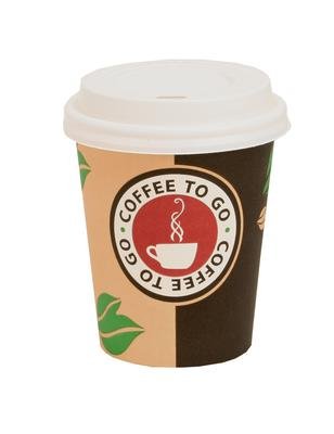 1000 X Coffee to go Becher Hartpapierbecher Coffee to Go Pappbecher 0,2l 200ml 0,2 Liter, ohne Deckel, Angebot von AKTrend® (1000X Coffee to go Becher mit Deckel) von E